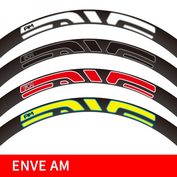 Mountain Bicycle Wheels MTB Rim Decal Stickers for ENVE AM